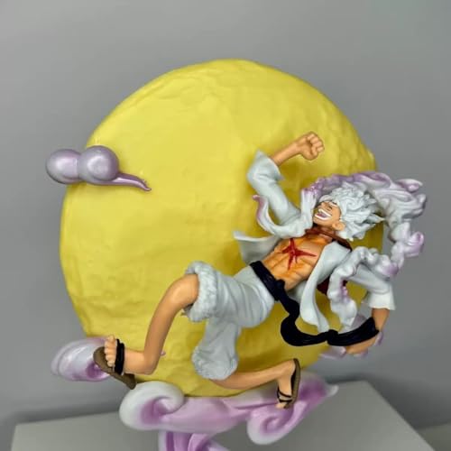 Light-Up Luffy One Piece Nika Form Collectible Figurine - Night Light for Home & Bedroom Decor