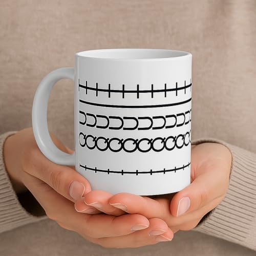 ZUAON I Quit Hidden Message Coffee Mug White 11oz - Funny Office Gift