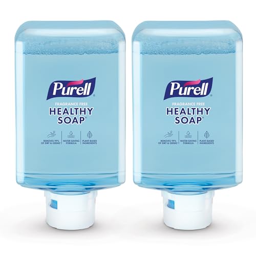 Purell Foam Hand Soap Refill Fragrance-Free 2 Pack x 1200 mL - Safe & Eco-Friendly