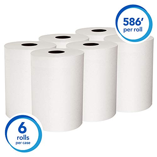 Scott Professional Slimroll Hard Roll Paper Towels Bulk 6 Rolls x 580' - Model 12388