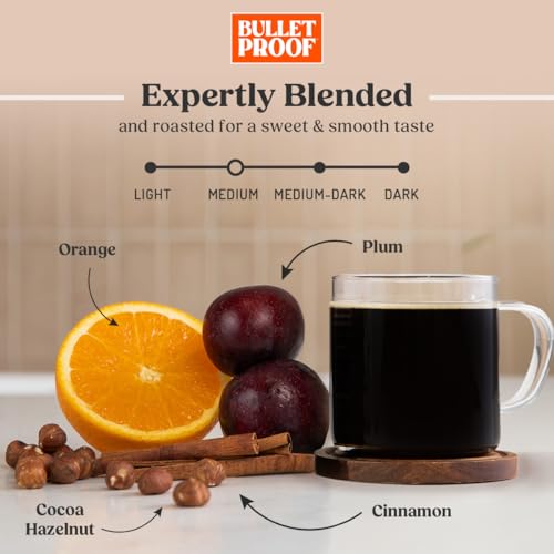 Bulletproof Original Medium Roast Coffee Pods - 24 Count, Single Serve, Sustainable