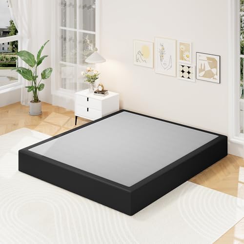 Full Size 10 Inch Heavy Duty Metal Box Spring - Supports 3000 lbs, Noiseless Foundation