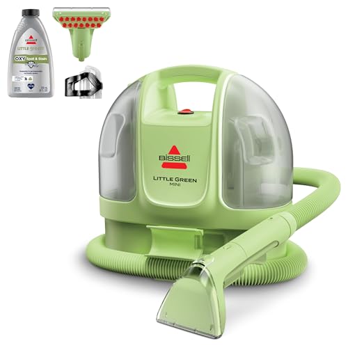 BISSELL Little Green Mini Portable Carpet & Upholstery Cleaner - Pet Stain Removal