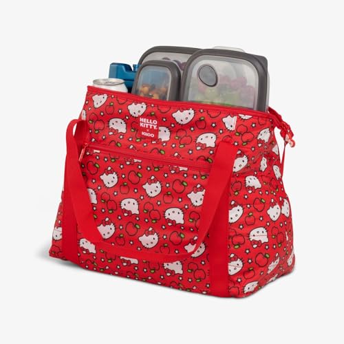 Igloo Hello Kitty Cooler Bag - Apples Puffer Cooler, Recycled Polyester, Holds 20 Cans