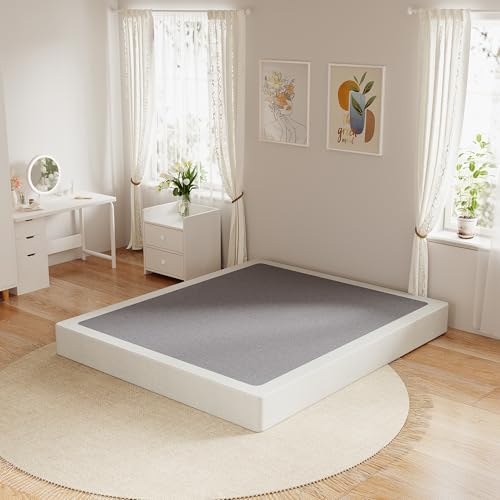 OSASET 7 Inch Queen Box Spring Heavy Duty Metal Mattress Foundation Noise-Free