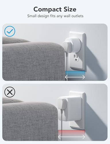 Govee Smart WiFi Outlet Plug Set - 4 Pack Compatible with Alexa & Google Assistant