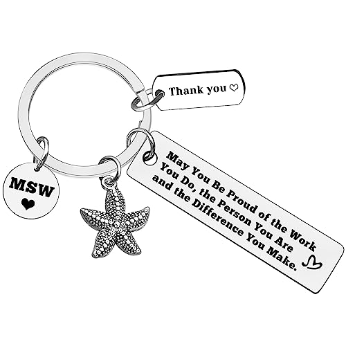 Xiahuyu Thank You Gifts for Social Worker MSW Graduation - Social Worker-5 Gift