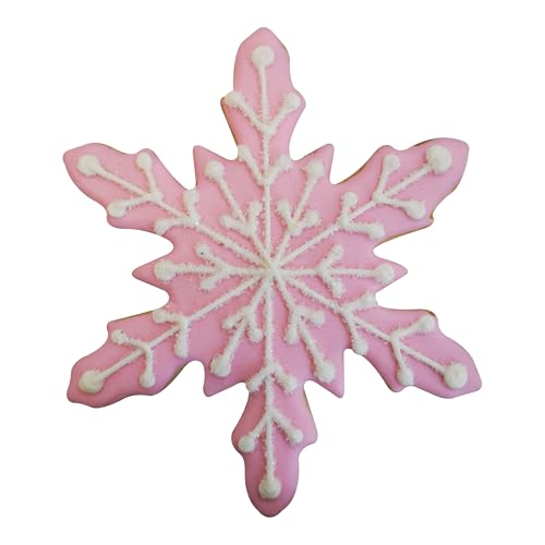 R&M Snowflake 5" Cookie Cutter - Winter Cookie Cutter for Cookies, Fondant & Crafts