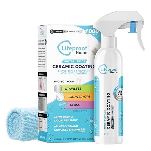 Lifeproof Ceramic Coating Spray Kit - Shine & Protect Kitchen & Bath Surfaces - Variation 1