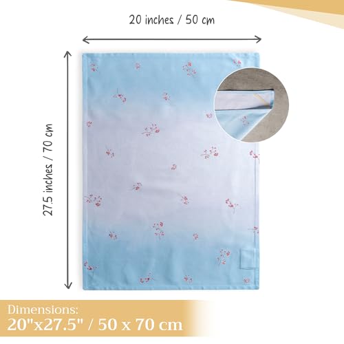 Maison d'Hermine Fairy Tale Forest Kitchen Towels Set of 3 - 100% Cotton, 27.5" x 20"