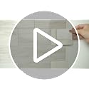 Vamos Tile 100-Piece Glossy Wooden Marble Grain Peel and Stick Subway Tile 3x6 Inches, White Grout, Backsplash for Kitchen Bathroom Fireplace - Variation of 100 / Wooden Marble Grain