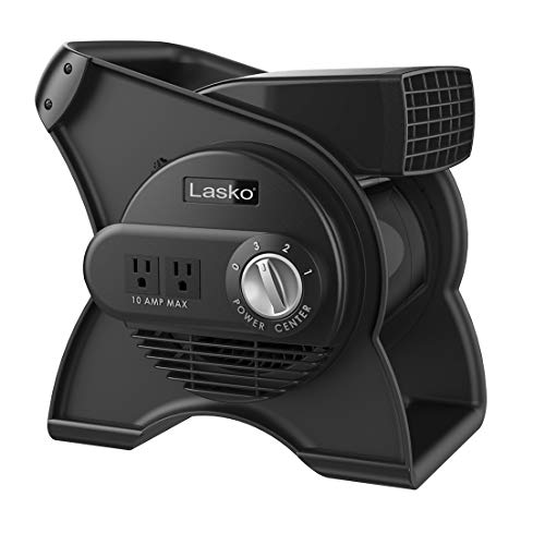 Lasko Classic 12" Pivoting High-Velocity Portable Fan - Black, U12104