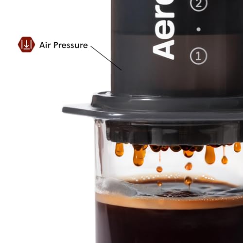 AeroPress Original Coffee Maker - 3-in-1 Pour-Over, French Press & Espresso