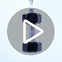 Old World Christmas Dumbbell Glass Ornament for Tree – Variation: Dumbbell