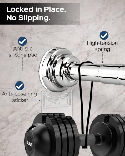 Rainfall Shower Head with Handheld Combo - Chrome / Twist Slider 2-in-1 System
