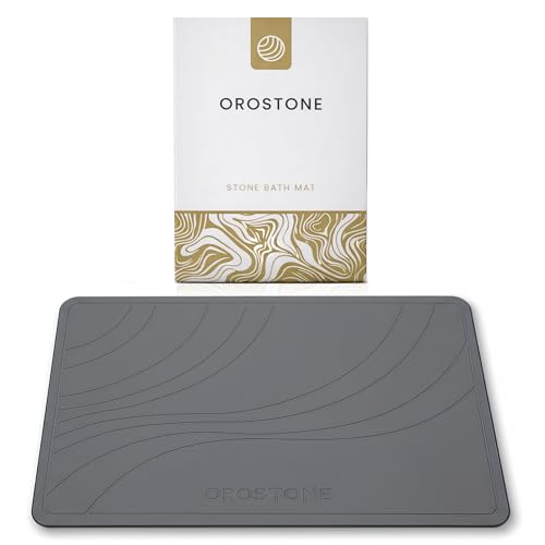Diatomaceous Earth Bath Mat - Quick Dry & Non-Slip Bathroom Floor Rug