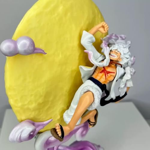 Light-Up Luffy One Piece Nika Form Collectible Figurine - Night Light for Home & Bedroom Decor