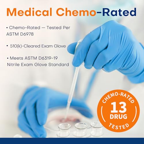 Supmedic Medical Soft Max Nitrile Exam Disposable Gloves Powder-Free