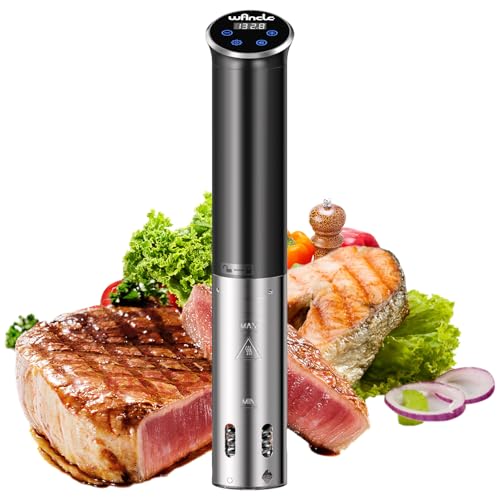 1100W Sous Vide Cooker with Precise Temperature Control IPX7 Waterproof Compact Design