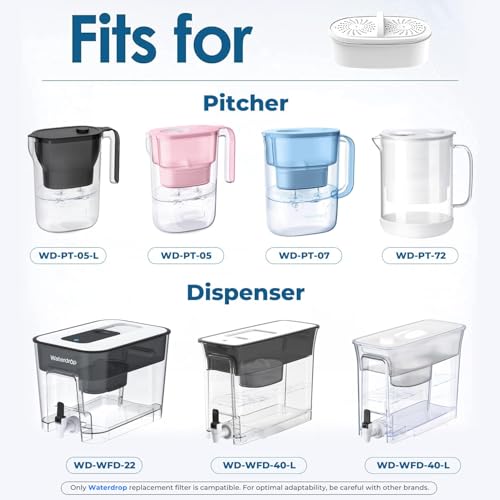 Waterdrop PF-01A Water Filter for Pitchers & Dispensers - Variation 4