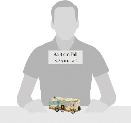 Department 56 Cousin Eddie's RV Lit Figurine - National Lampoon's Christmas Vacation | 7.87 Inch, Multicolor