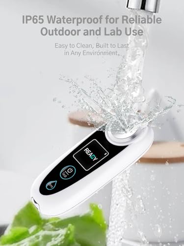 Digital Brix Refractometer 0-35% with ATC, Rechargeable & Portable for Fruit Juice & Vegetables - Variation of THIS listing