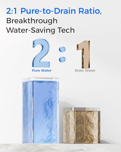 Waterdrop G2MRO Filter Replacement for G2 & G2MNR Reverse Osmosis System