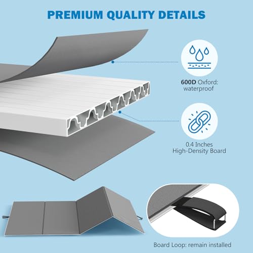 Bunkie Board Full Size (54x75''), Heavy Duty Bed Boards for Frame