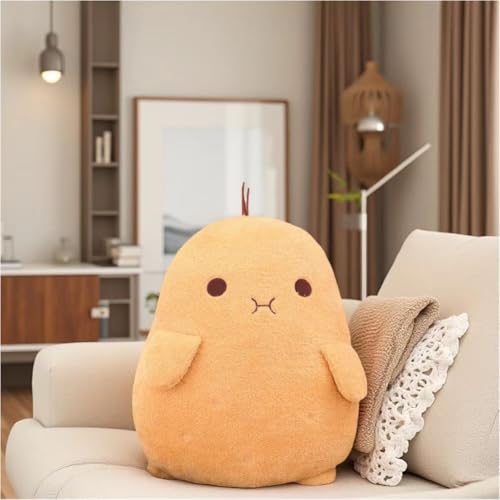 Potato Plush Toy Kawaii Potato Stuffed Doll Soft Stuffed Food Potato Plushie Pillow Toys Doll for Boys and Girls (21in)