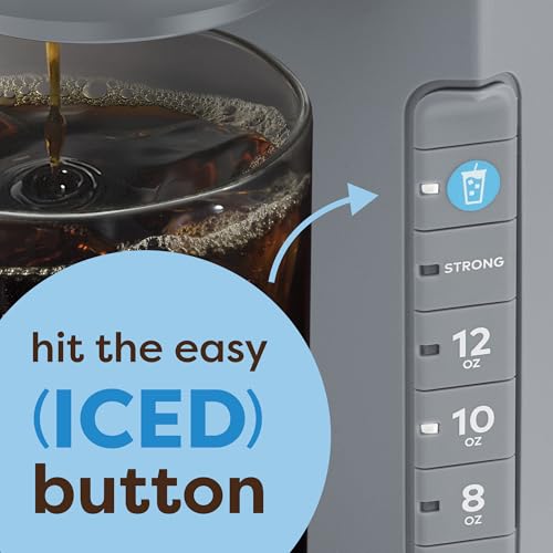 Keurig K-Iced Coffee Maker Gray - Single Serve Hot & Cold Brew Machine