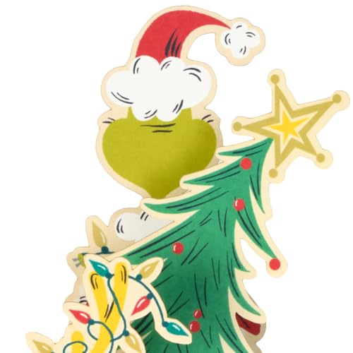 Hallmark Grinch Dr. Seuss Pop Up Christmas Card - Merry Grinchmas (Grinch Variation)