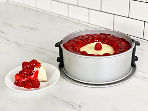 9-Inch Leak-Proof Nonstick Springform Pan for Cheesecake and Baking - USA Pan