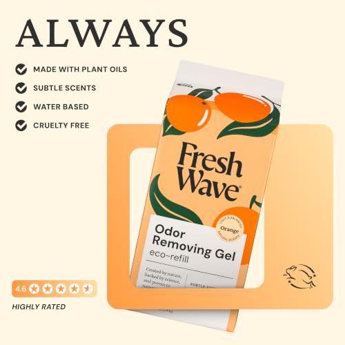 Fresh Wave Odor Eliminator Gel Refill 63 oz - Natural Home & Pet Odor Control