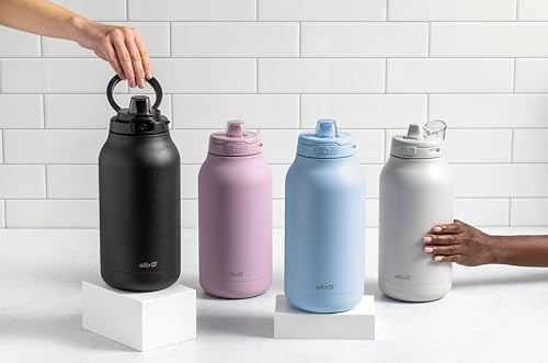 Ello Hydra 64oz Mauve Vacuum Insulated Stainless Steel Water Bottle