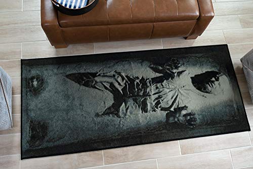 Star Wars Han Solo Carbonite Area Rug 32 x 72 Inches Grey - 2'8" x 5'11" Official