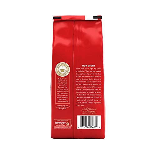 Community Coffee Café Special Decaf Ground Coffee 32oz Bag (Pack of 4) - Medium Dark Roast
