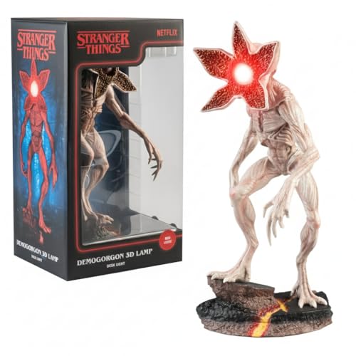 Stranger Things Demogorgon Lamp Collector Edition - Red LED Night Light