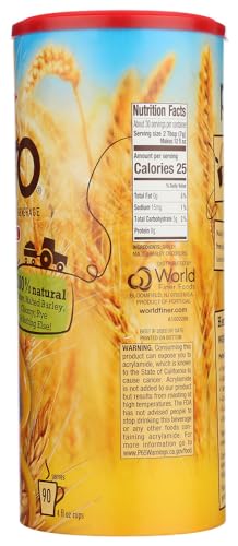 Pero Instant Caffeine-Free Beverage Mix - 7 oz Pack of 2, Roasted Barley & Chicory Drink