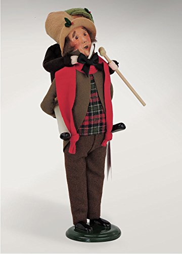 Byers' Choice Bob Cratchit & Tiny Tim Christmas Figurine - Handcrafted Holiday Decor