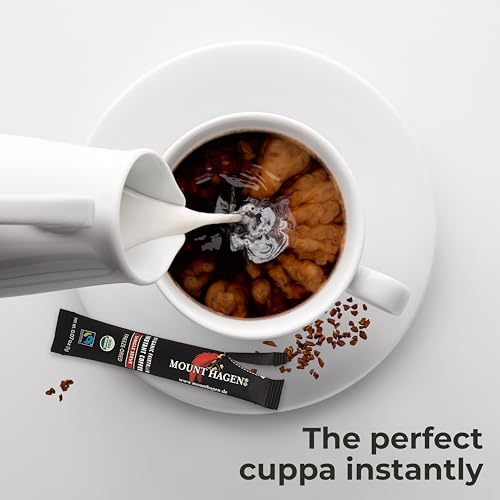 Instant Coffee Packets - 250 Single Serve Organic Arabica & Fair-Trade | Bulk Pack of 250