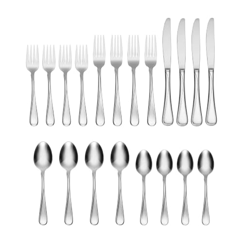 20-Piece Flatware Set for 4 - Flight Silverware Cutlery Service