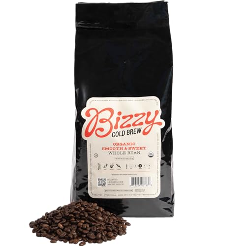 Organic Cold Brew Coffee Beans - Smooth & Sweet Blend, 80 Ounce Pack