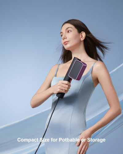 G7 Dual Voltage Travel Clothes Steamer - Pink, Compact & Lightweight