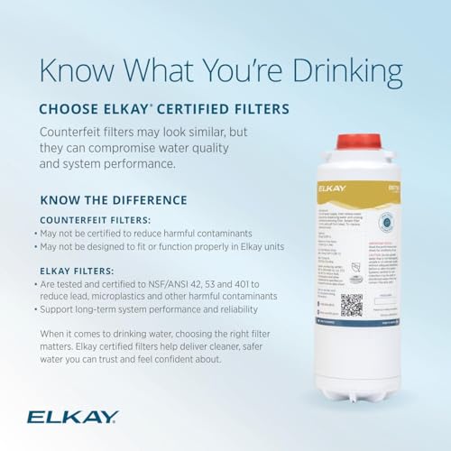 Water Filter Replacement for Residential WaterSentry ERF750 - Elkay Certified
