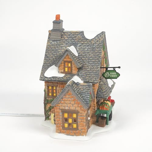 Department 56 Dickens' Village Cotswold Greengrocer Lit Building, 6.61in