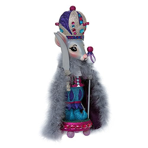 Kurt Adler HA0330 15" Hollywood Mouse King Nutcracker