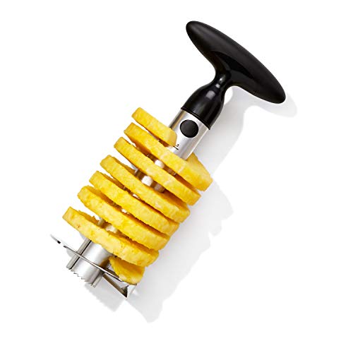 Pineapple Corer & Slicer - Stainless Steel, Non-Slip Grip, Easy Cleaning - Variation of THIS listing