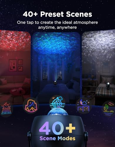 Govee Ocean Wave Star Light Projector - Ripple Effects for Relaxing Ambiance