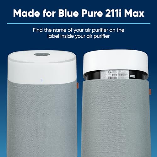 Blueair Blue Pure 211i Max AllergenBlock Air Purifier Filter - Genuine Replacement