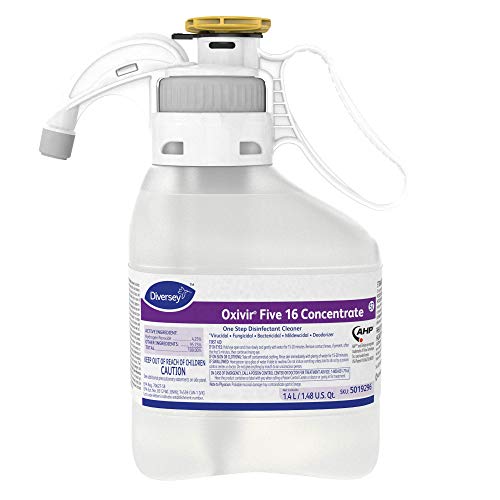 Oxivir SmartDose Five 16 Concentrate Disinfectant - 1.4L, Pack of 2